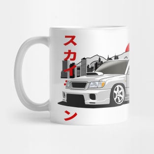 Subaru Forester SF Japanese Retro Style Mug